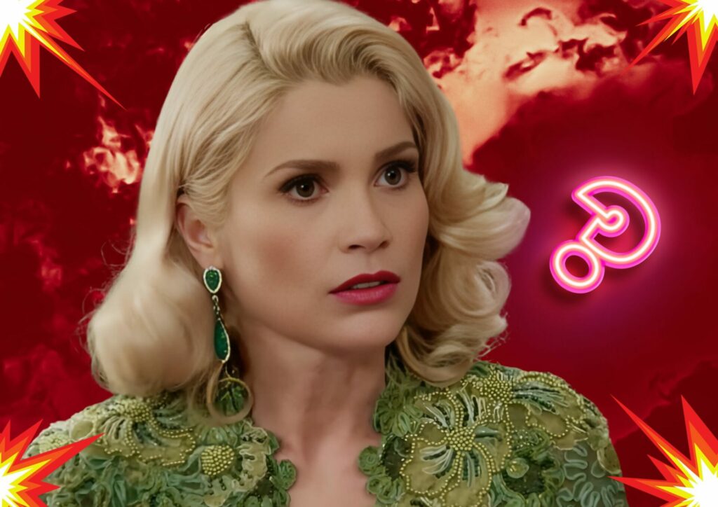 Sandra (Flávia Alessandra) em Êta Mundo Bom!