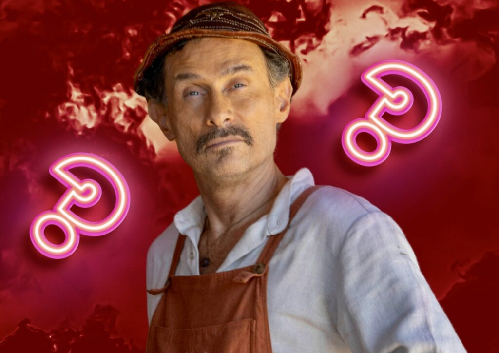 Timbó (Enrique Diaz) em No Rancho Fundo