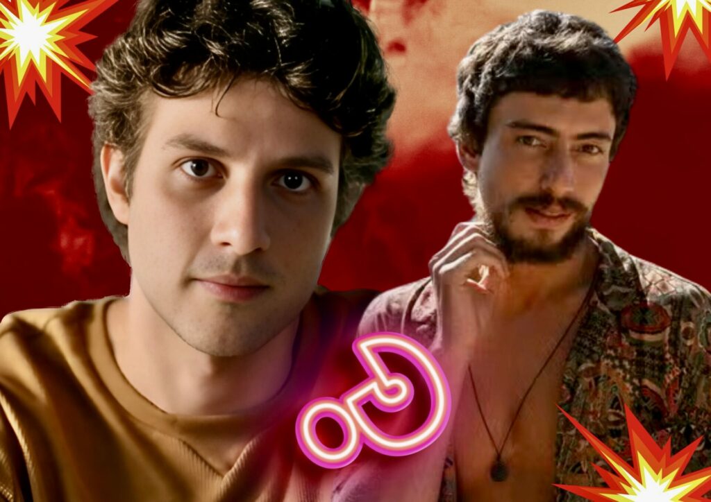 Mavi (Chay Suede) e Iberê (Jaffar Bambirra) em Mania de Você