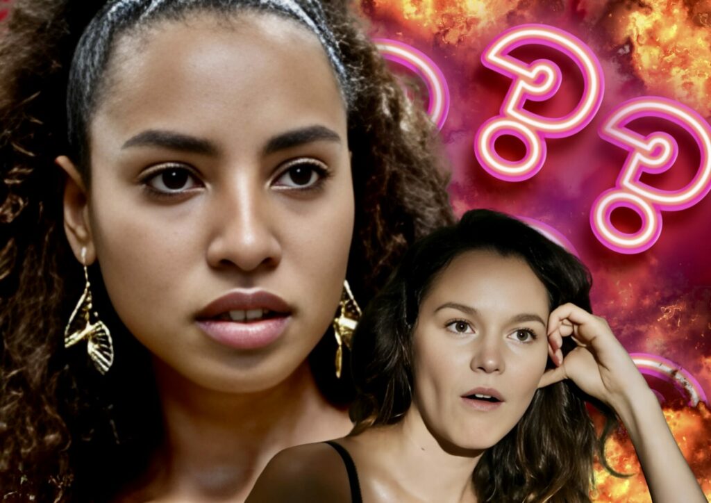 Filipa e Viola em Mania de Voc&ecirc;