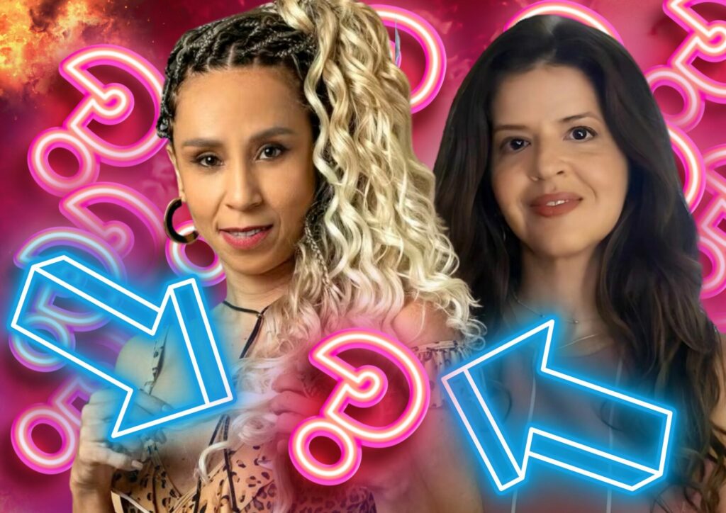 Leidi e Fátima em Mania de Você
