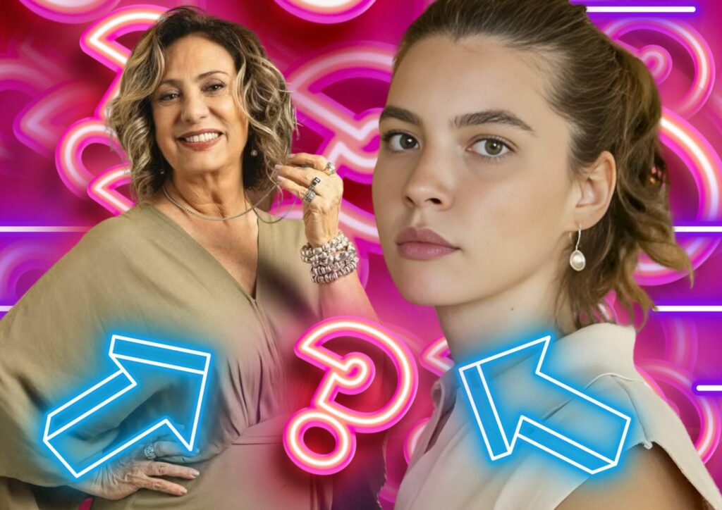 Berta e Michele em Mania de Você