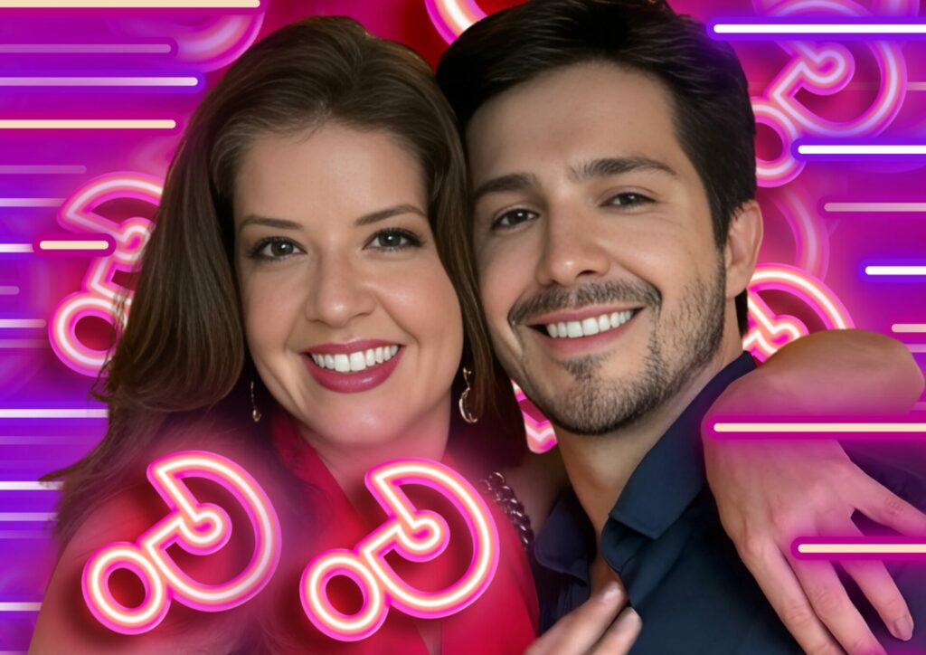 Gael e Fátima em Mania de Você