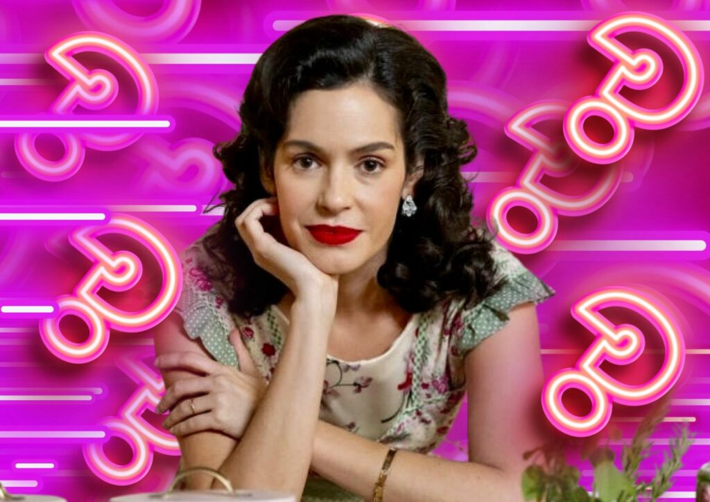 Anita (Maria Flor) em Garota do Momento
