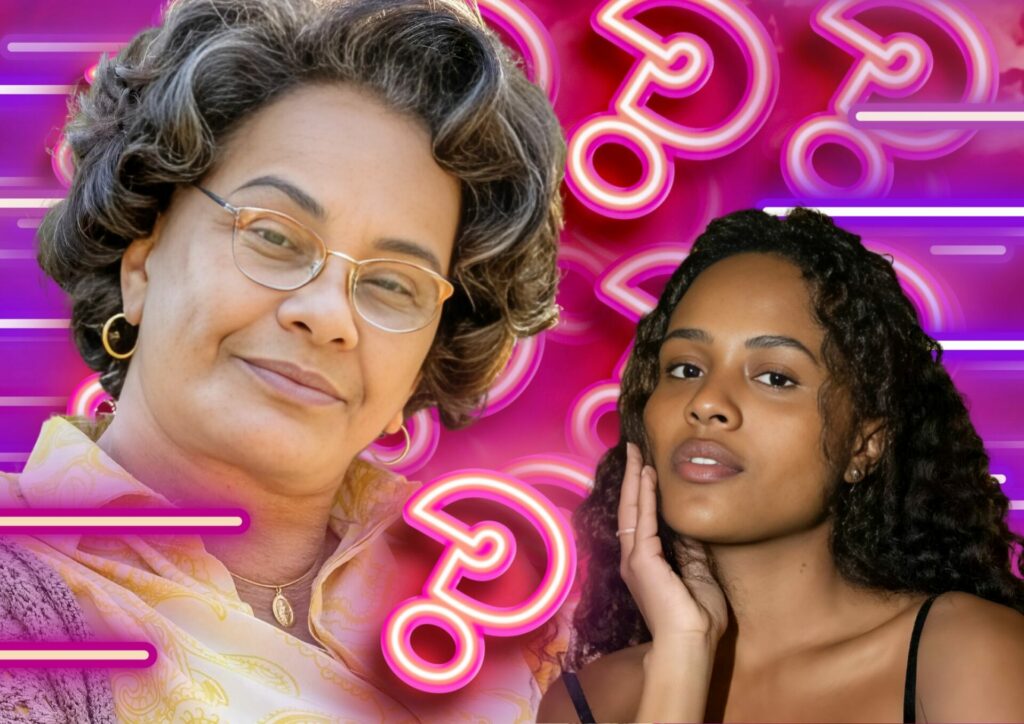Carmem e Beatriz em Garota do Momento