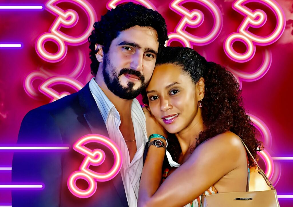 Ivan (Renato Góes) e Raquel (Taís Araujo) em Vale Tudo
