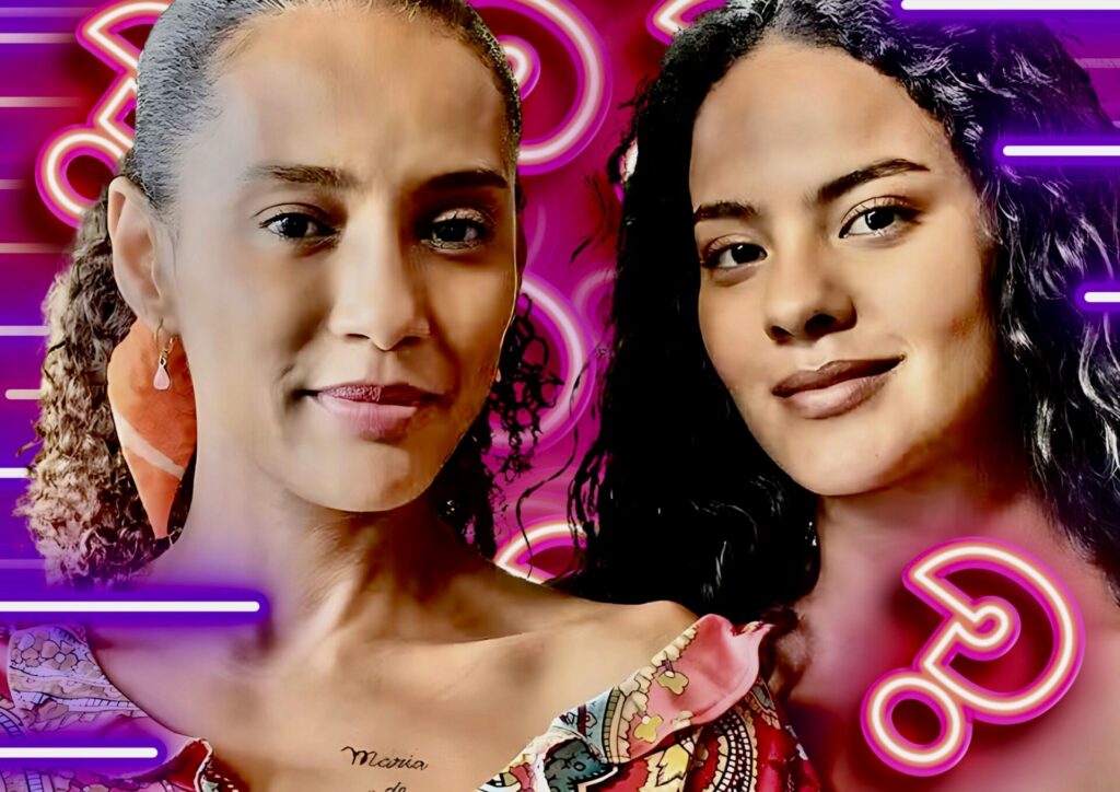 Raquel e Maria de Fátima em Vale Tudo